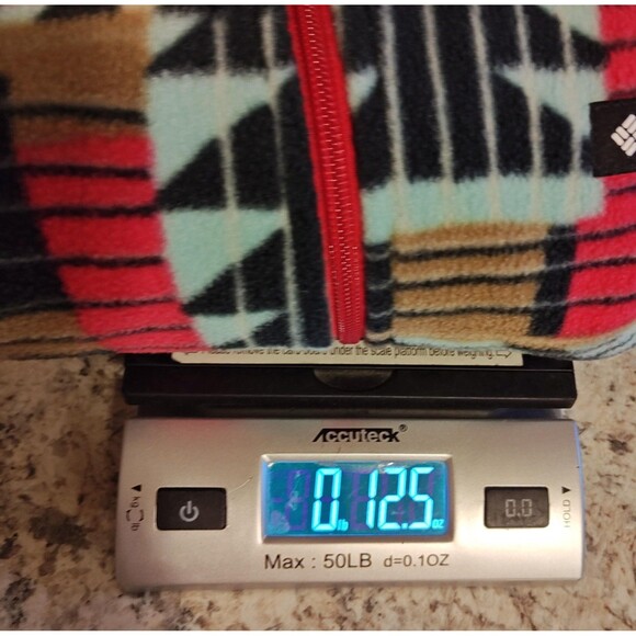 Columbia Vest Mens Large Fleece Zip Front Retro Aztec Pattern Outdoors - Picture 13 of 13